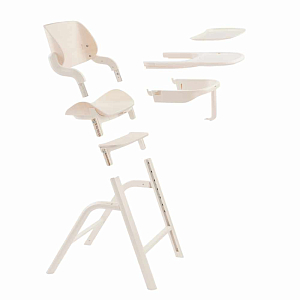 Стул для кормления Happy Baby "Charley", молочный